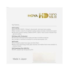 Hoya HD Nano MK II UV 49mm Filtre