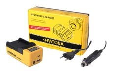 Patona 4676 Canon LP-E17 Bataryalar İçin Senkron LCD / USB Şarj Cihazı