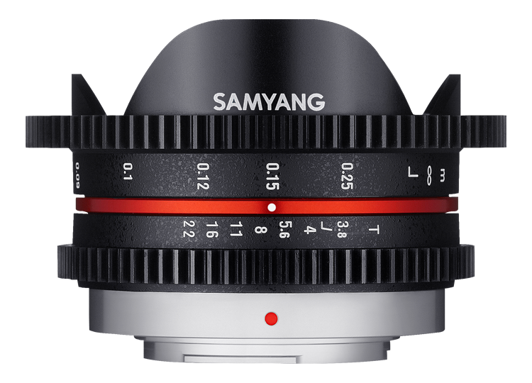 Samyang 7.5mm T3.8 Cine UMC Fish-eye Lens - MFT