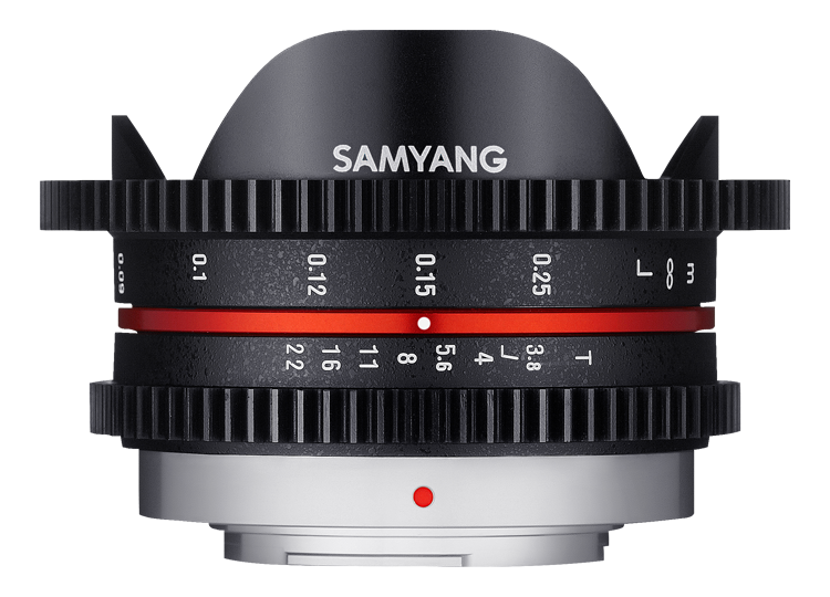 Samyang 7.5mm T3.8 Cine UMC Fish-eye Lens - MFT