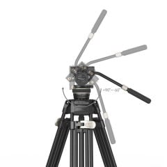 SmallRig AD-100 Ağır Hizmet Karbon Fiber Tripod Kiti  3989