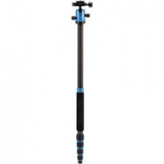 Benro MeFOTO C1350Q1B RoadTrip Carbon Fiber Travel Tripod Kit(Blue)