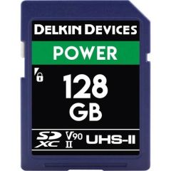 Delkin Devices 128GB Power SDXC UHS-II U3/V90 Hafıza Kartı