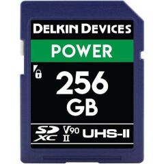 Delkin Devices 256GB Power SDXC UHS-II U3/V90 Hafıza Kartı