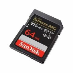 Sandisk Extreme PRO 64GB SD Hafıza Kartı 4K U3 V30 200MB/s