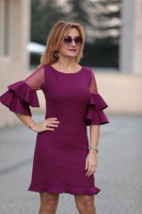 KOLLARI TÜL ELBİSE