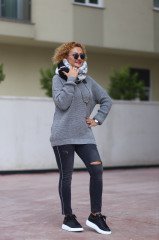 KENARI GRİ FÜME JEAN
