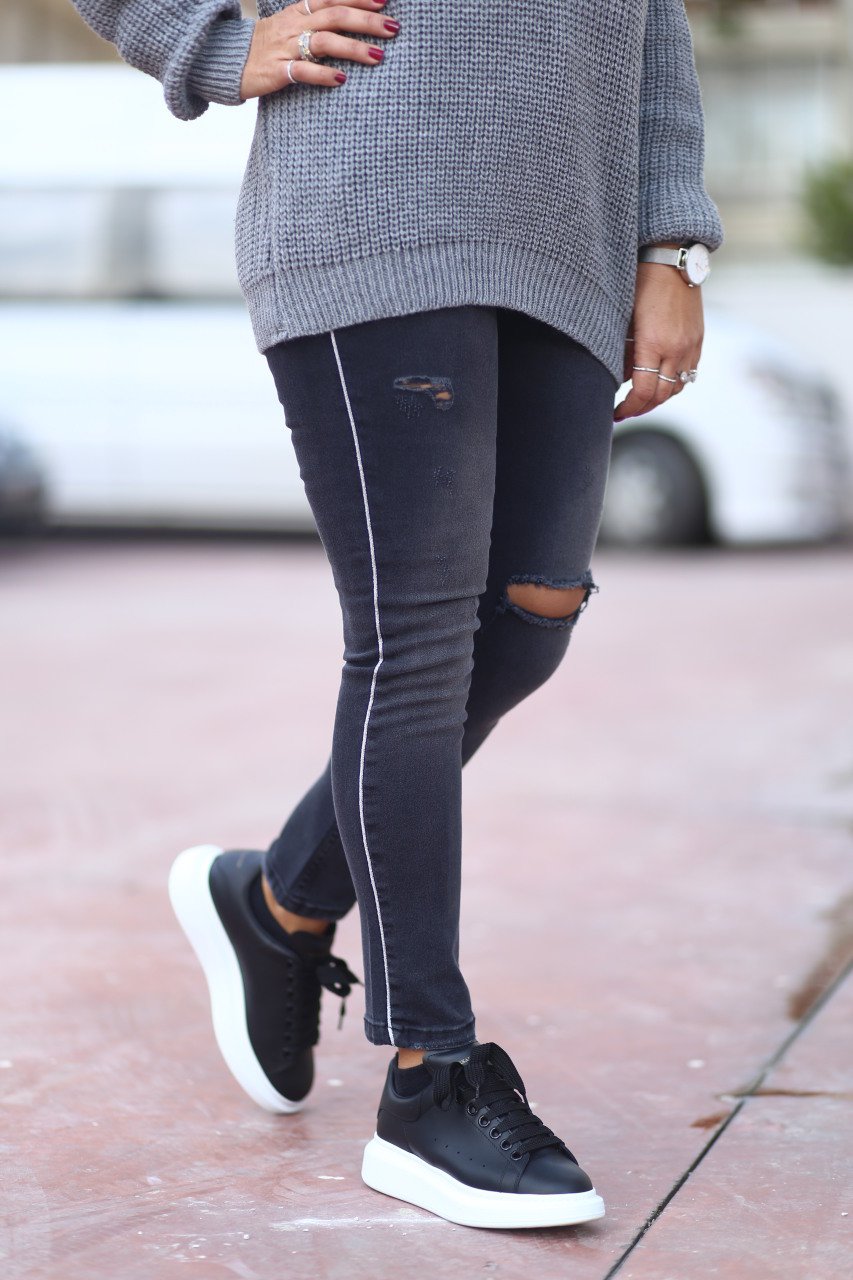 KENARI GRİ FÜME JEAN
