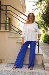 BEBE PLUS CEBİ İNCİLİ SWEAT