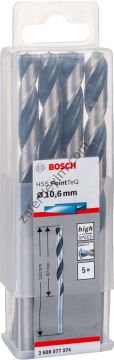 Bosch - HSS-PointeQ Metal Matkap Ucu 10,6 mm 5'li