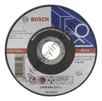 Bosch 115*1,6 mm Expert for Metal Düz
