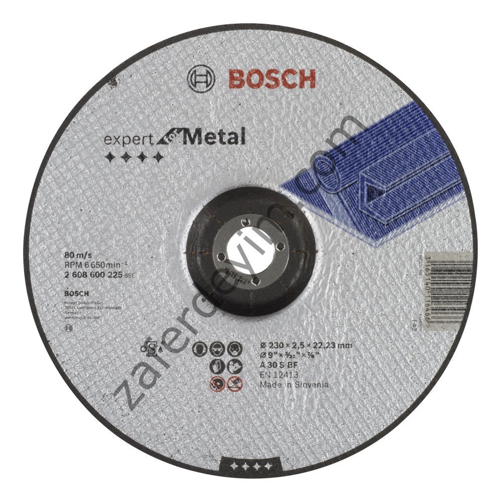 Bosch 230*2,5 mm Expert for Metal Bombeli