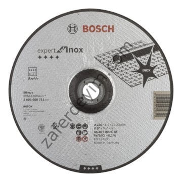 Bosch 230*1,9mm Expert for Inox Rapido Bombeli