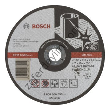 Bosch 180*2,0 mm Expert for Inox Düz