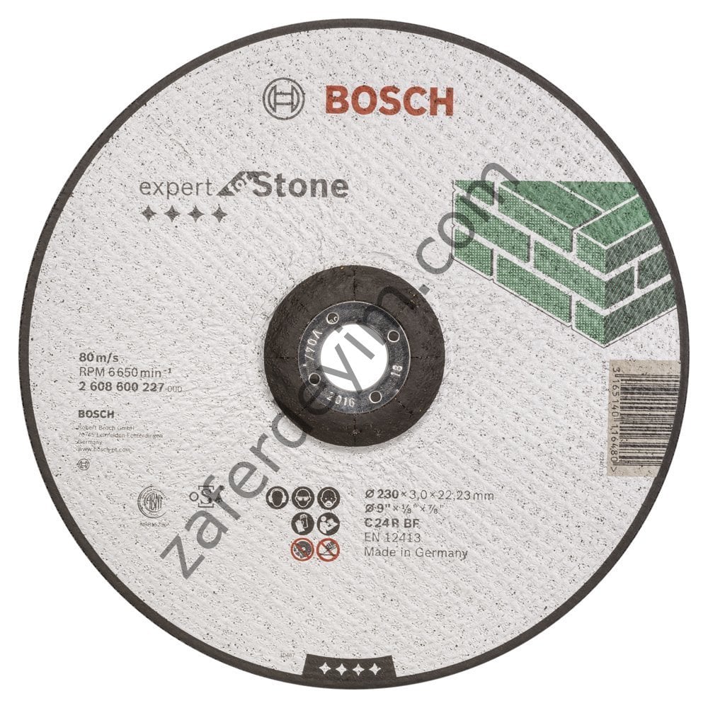 Bosch 230*3,0 mm Expert for Stone Bombeli