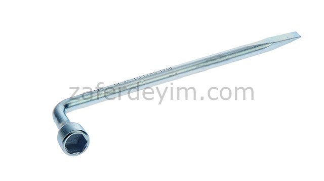 Bijon Anahtarı Pipo Tipi (Tornavida Ağızlı) 19 mm