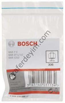 Bosch GGS 7C-27 L/C Sıkma Somunlu Penset 8 mm