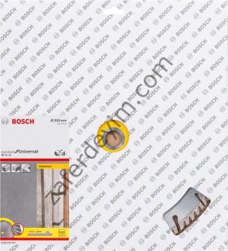 Bosch - Standard Seri Genel Yapı Malzemeleri ve Metal İçin Elmas Kesme Diski 350*25,4 mm