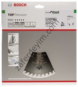 Bosch Best for Wood 216*30 mm 48 Diş