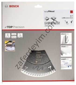 Bosch Best for Wood 250*30 mm 80 Diş