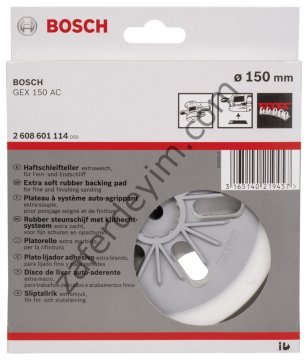 Bosch 150 mm Zımp. Tabanı Ekstra Yumuşak (GEX)