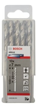 Bosch HSS-G 7*109 mm 10'lu Paket