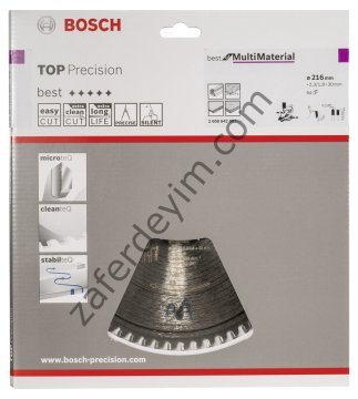Bosch Best for MultiMaterial 216*30 mm 64 Diş