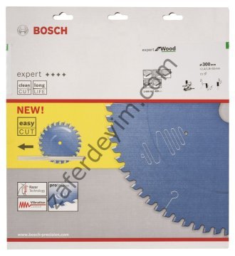 Bosch Expert for Wood 300*30 mm 72 Diş