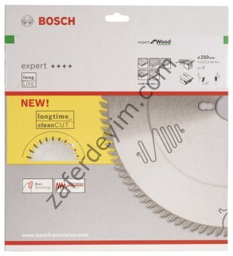 Bosch Expert for Wood 250*30 mm 22 Diş