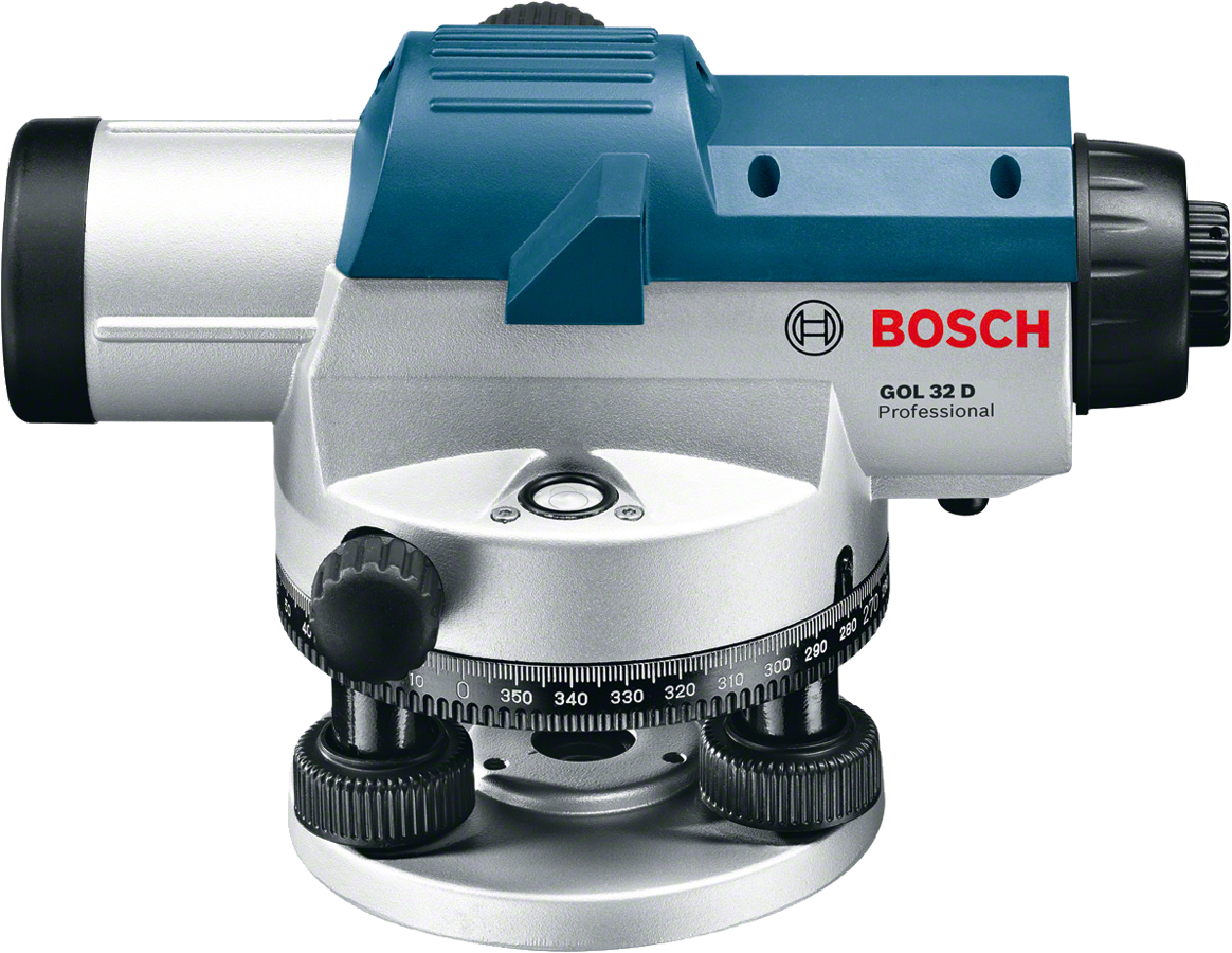 Bosch GOL 32 D Professional Optik nivelman + Sehpa BT 160 + Ölçüm latası GR 500