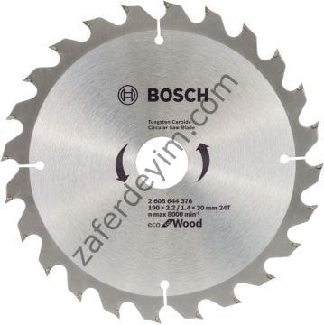 Bosch Optiline Eco 190*30 mm 24 Diş