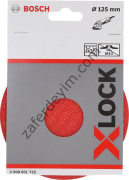 Bosch - X-LOCK - 125 mm M14 Kağıt Zımparalar için Taban