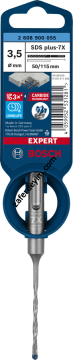 Bosch EXPERT SDS plus-7X Kırıcı Delici Delme Ucu 6,5 x 100 x 165 mm