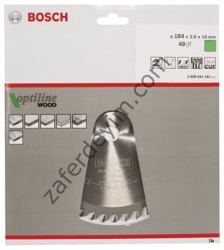 Bosch Optiline Wood 184*16 mm 48 Diş