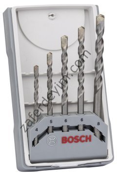 Bosch cyl-3 Beton Matkap Ucu Seti 5 Parça