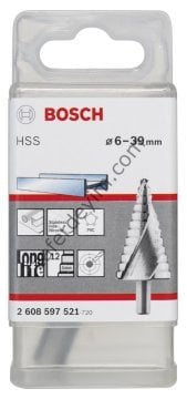 Bosch HSS 12 kademeli Matkap Ucu 6-39 mm