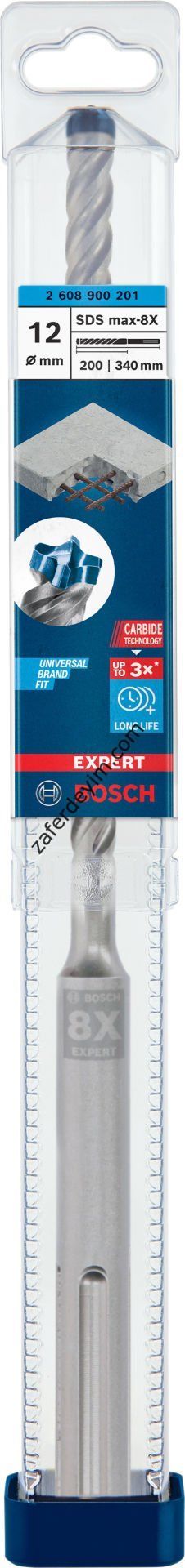 Bosch EXPERT SDS max-8X Kırıcı Delici Delme Ucu 12 x 600 x 740 mm