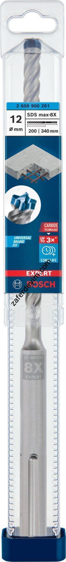 Bosch EXPERT SDS max-8X Kırıcı Delici Delme Ucu 14 x 200 x 340 mm