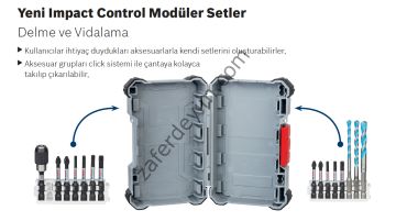 Bosch Impact Ctrl ÇiftTaraf 8'li PH2-PZ2,65mm