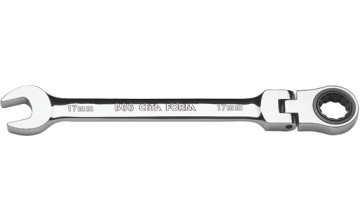 Ceta Form C-Gear Cırcırlı Kombine Anahtar (Mafsallı) 17 mm