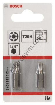 Bosch ExtraHard Security-Torx® T25H*25 mm 2li