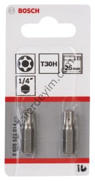 Bosch ExtraHard Security-Torx® T30H*25 mm 2li