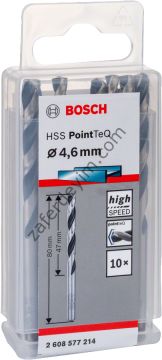 Bosch - HSS-PointeQ Metal Matkap Ucu 4,6 mm 10'lu