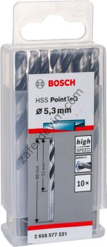 Bosch - HSS-PointeQ Metal Matkap Ucu 5,3 mm 10'lu