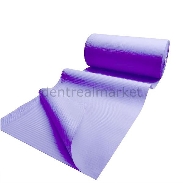 Avrupa Rulo Dişci Hasta Önlüğü -  Violet