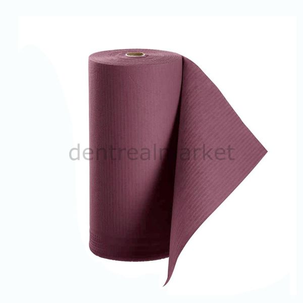 Avrupa Rulo Dişci Hasta Önlüğü ve Tabla Örtüsü Takım - Bordeaux