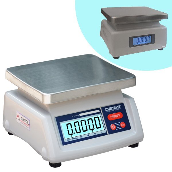 Desis 2E-6 T28 Çift Ekranlı Dijital Terazi 6KG