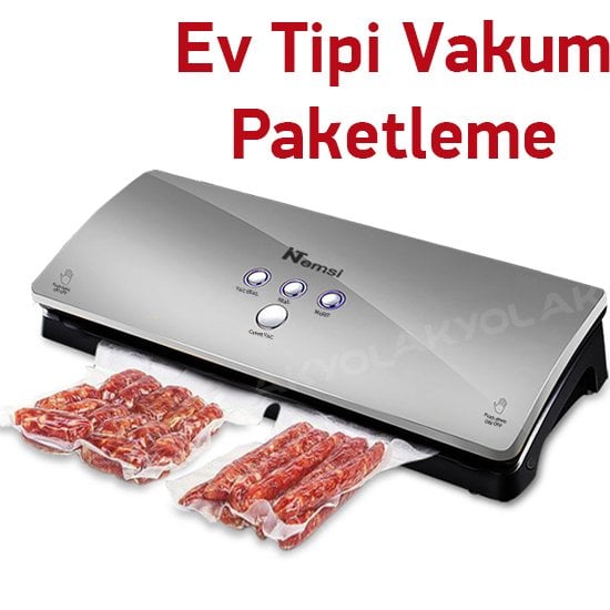 DS-100 Ev Tipi Vakum Paketleme Makinesi