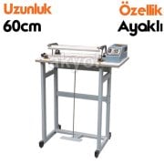 SFTD 600 Ayaklı Poşet Yapıştırma Makinesi (Kesmeli)