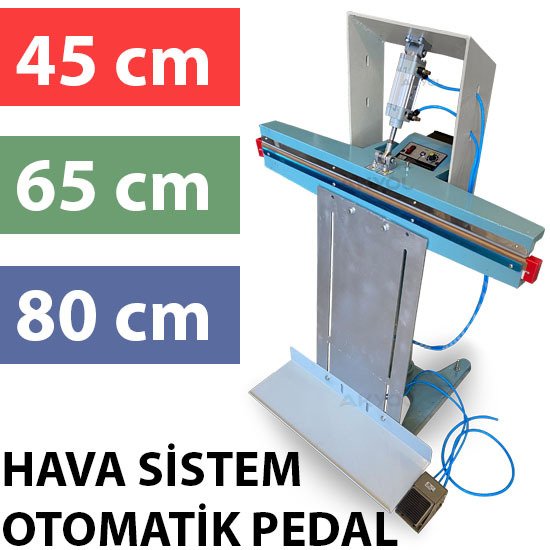 PFS 06 Havalı Sistem Otomatik Pedal Poşet Yapıştırma Makinası